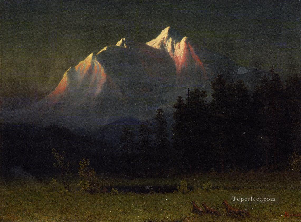 Paisaje occidental Albert Bierstadt Pintura al óleo